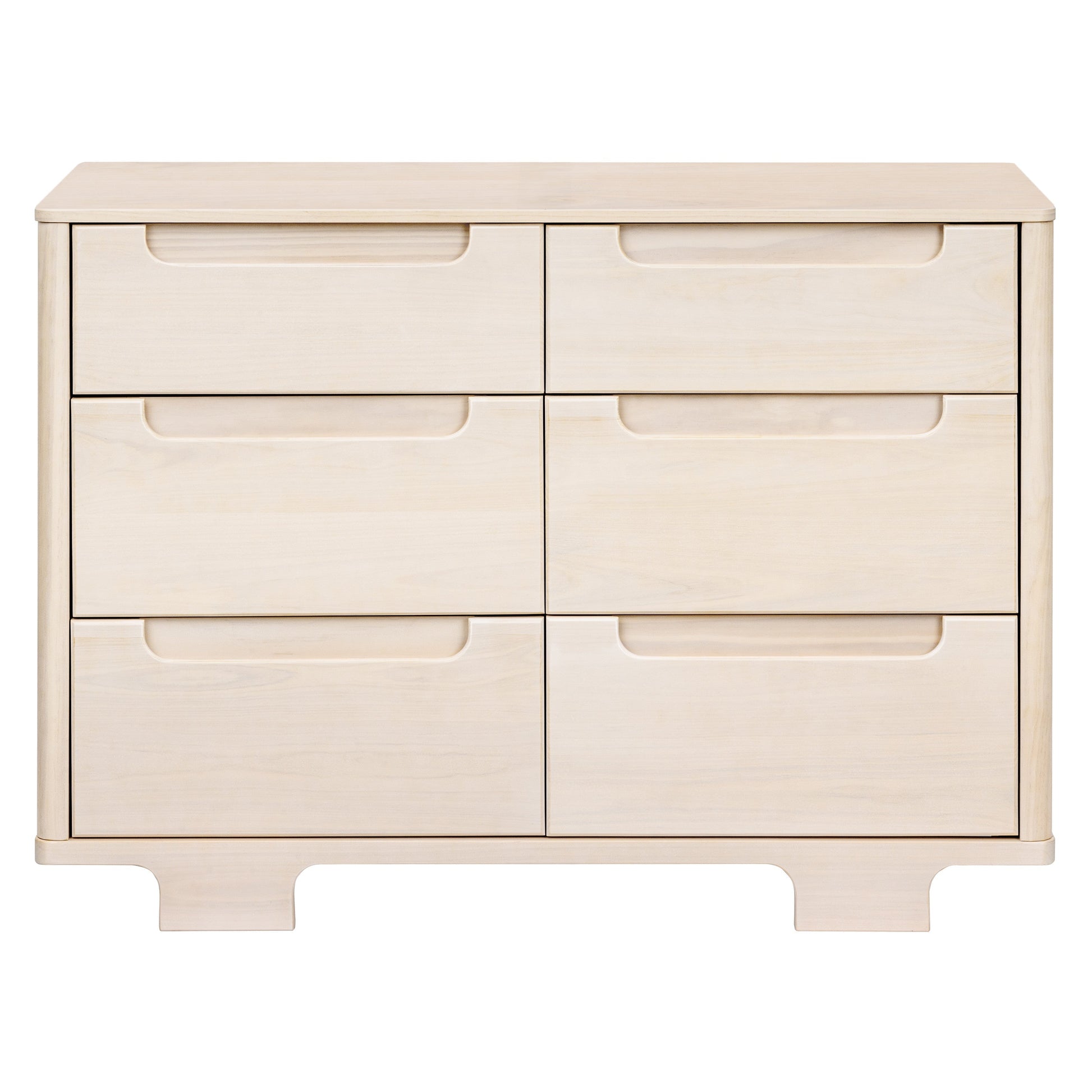 Babyletto Dressers White / Natural Babyletto Yuzu 6-Drawer Dresser