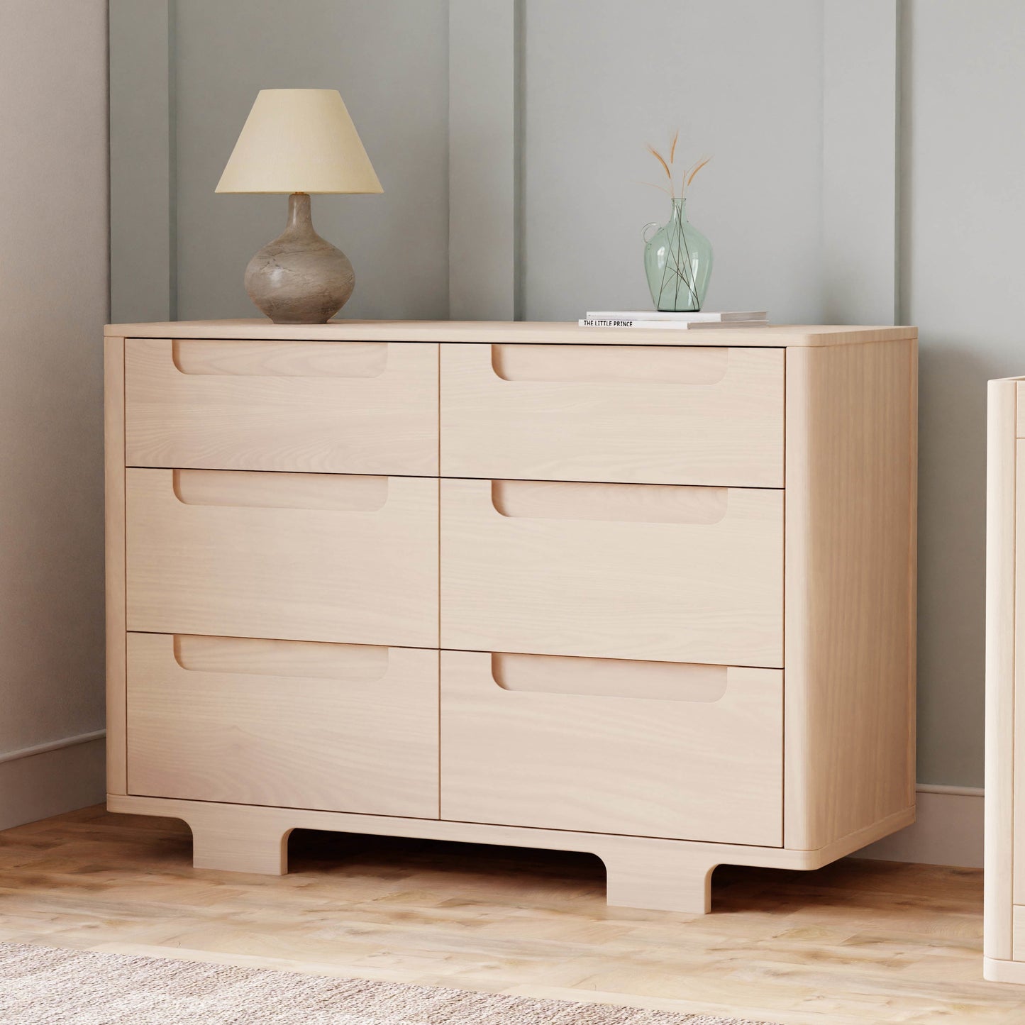 Babyletto Dressers White / Natural Babyletto Yuzu 6-Drawer Dresser