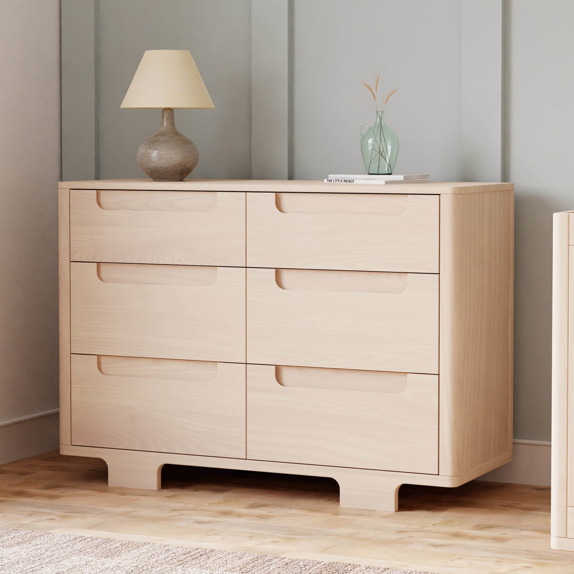 Babyletto Dressers White / Natural Babyletto Yuzu 6-Drawer Dresser