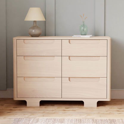 Babyletto Dressers White / Natural Babyletto Yuzu 6-Drawer Dresser