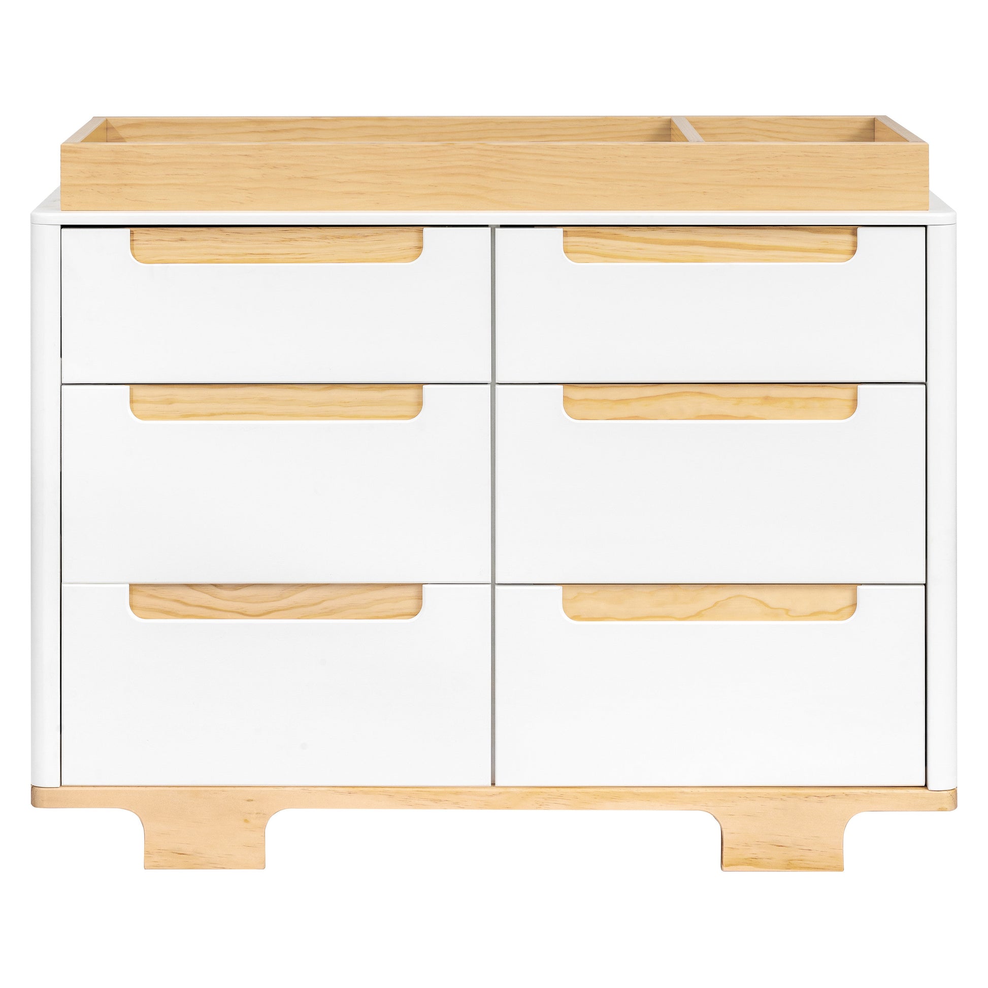 Babyletto Dressers White / Natural Babyletto Yuzu 6-Drawer Dresser