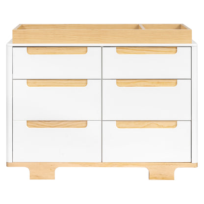 Babyletto Dressers White / Natural Babyletto Yuzu 6-Drawer Dresser