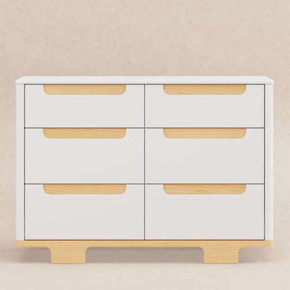 Babyletto Dressers White / Natural Babyletto Yuzu 6-Drawer Dresser
