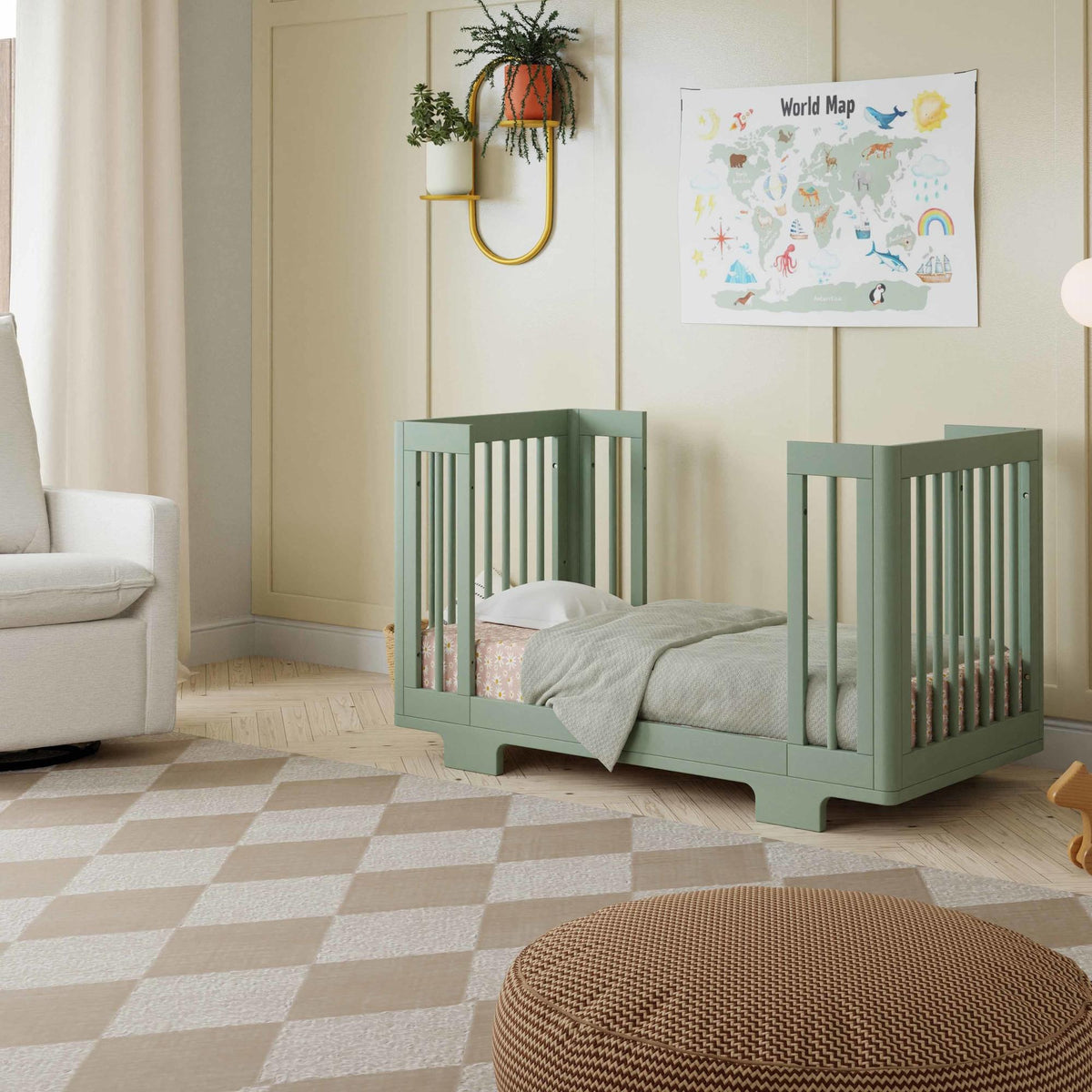 Babyletto Cribs Babyletto Yuzu 8-in-1 Convertible Crib with All-Stages Conversion Kits