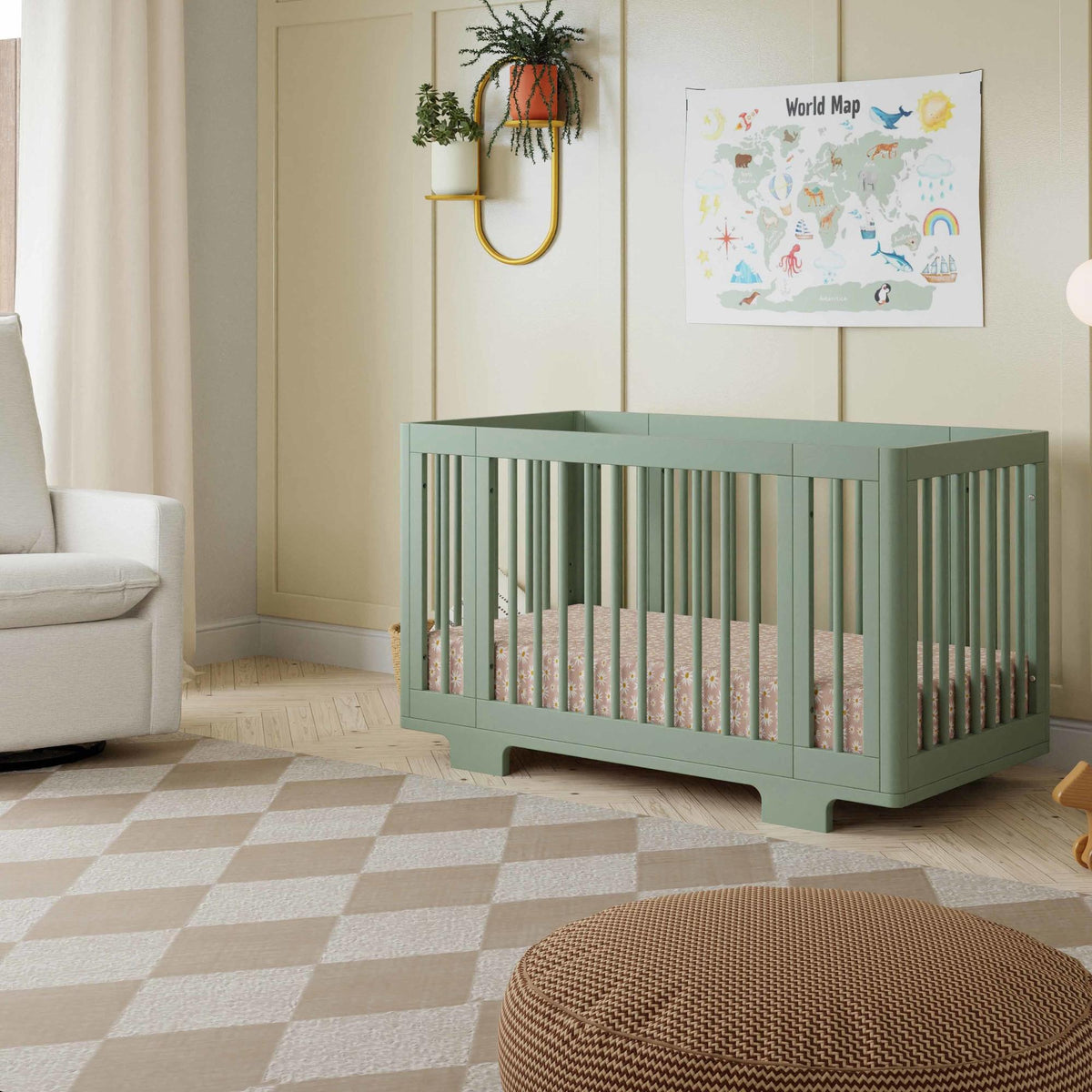 Babyletto Cribs Babyletto Yuzu 8-in-1 Convertible Crib with All-Stages Conversion Kits