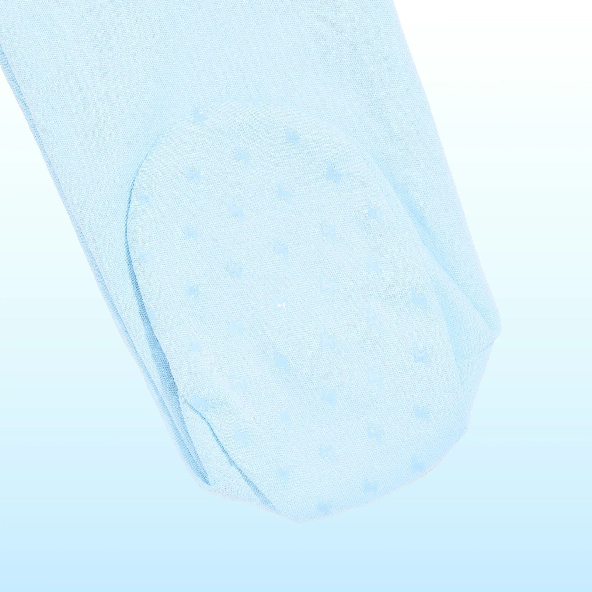 Babynetic Boys Apparel / Sleepwear / Infant Babynetic Premium Magnetic Footie Cloud Blue