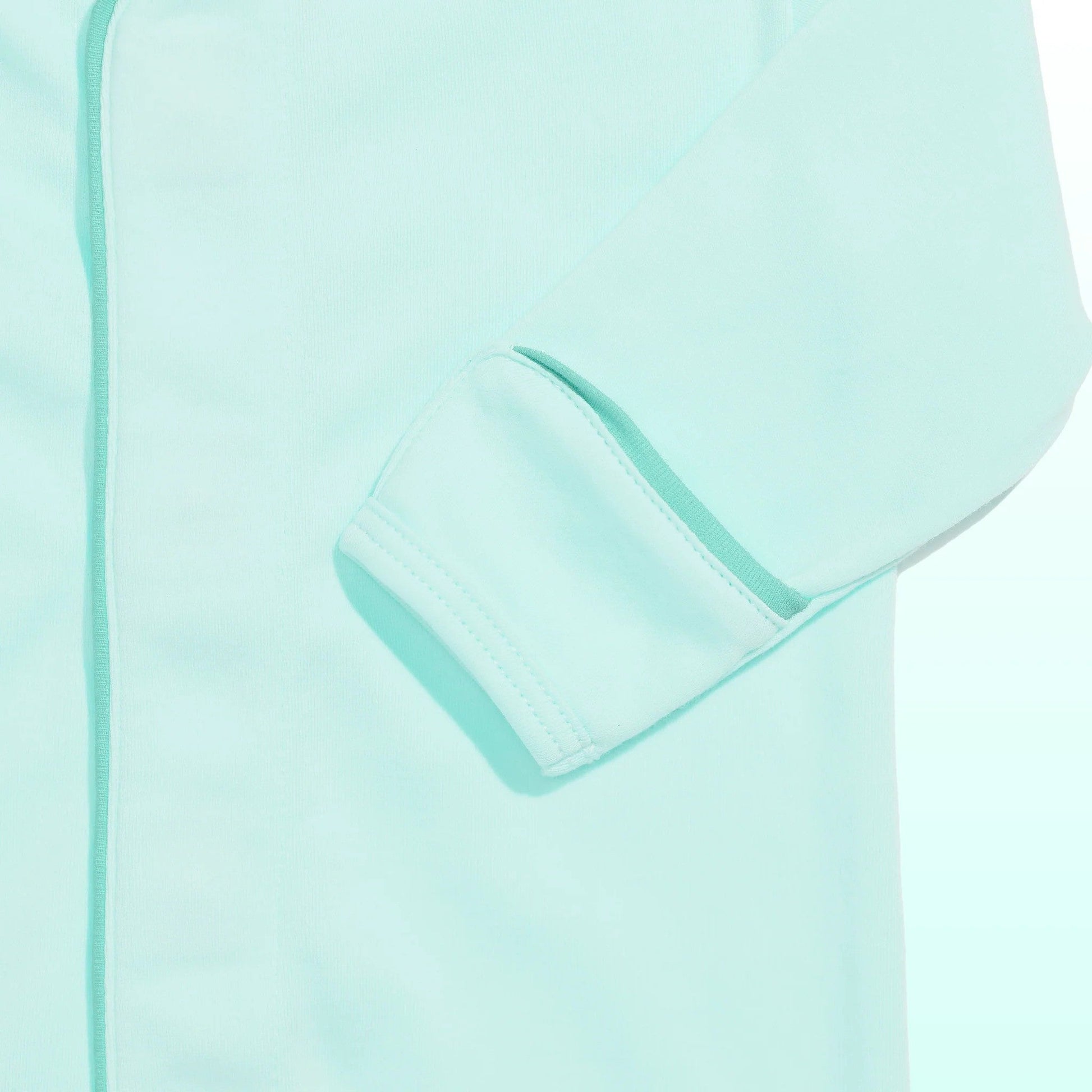 Babynetic Baby & Toddler Sleepwear Babynetic Premium Magnetic Footie Fresh Mint