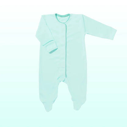 Babynetic Baby & Toddler Sleepwear Babynetic Premium Magnetic Footie Fresh Mint