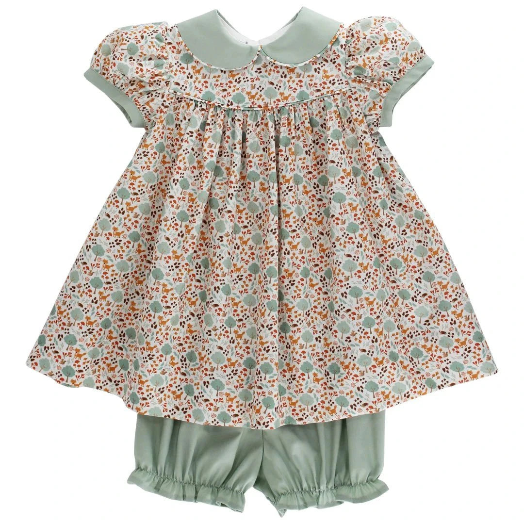 Bailey Boys Woodland Friends / 12 Mo Bailey Boys Baby Float Dress - Woodland Friends