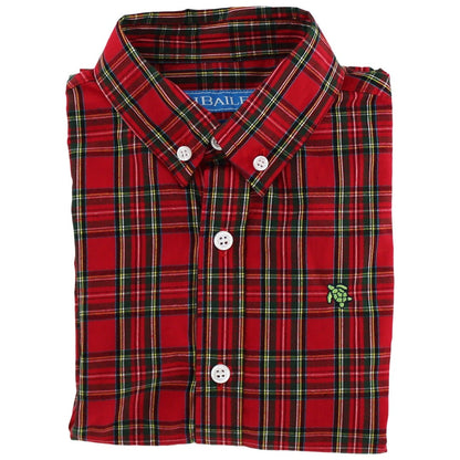 Bailey Boys Tartan / 4T/4R Bailey Boys Button Down Shirt - Tartan