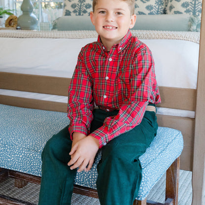 Bailey Boys Bailey Boys Button Down Shirt - Tartan