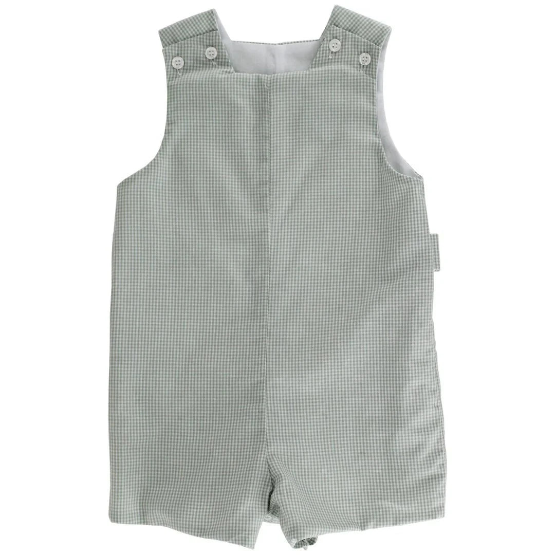 Bailey Boys 2 Toddler / Celery Check Bailey Boys Celery Check John John with Tabs