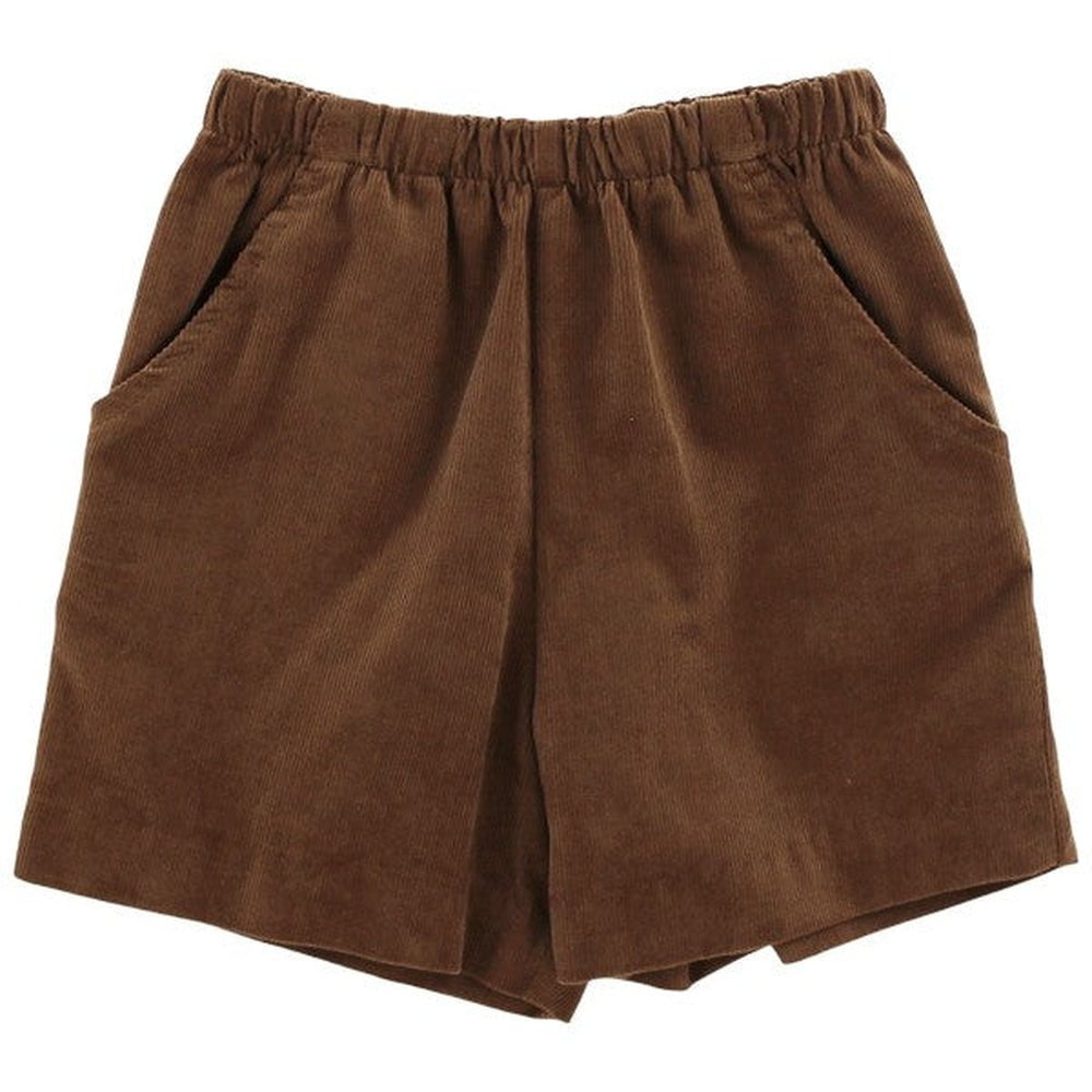 Bailey Boys Toddler Boy Apparel 12 Mo / Brown Bailey Boys Chocolate Brown Cord Elastic Waist Short