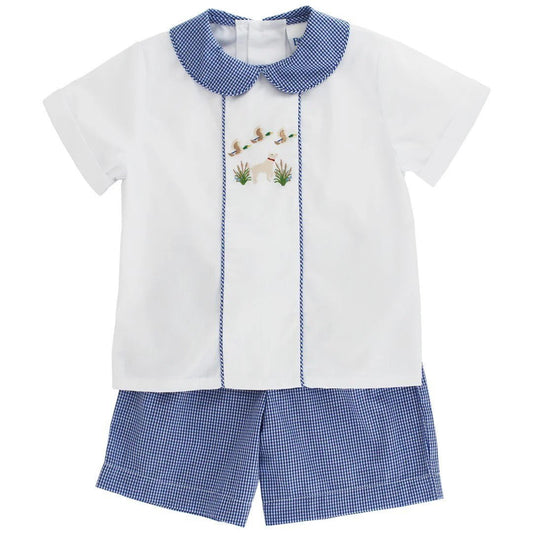 Bailey Boys Duck Hunting Dressy Short Set
