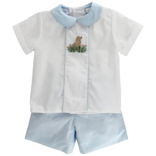 Bailey Boys Field Pup / 2 Toddler Bailey Boys Field Pup Basic Short Set