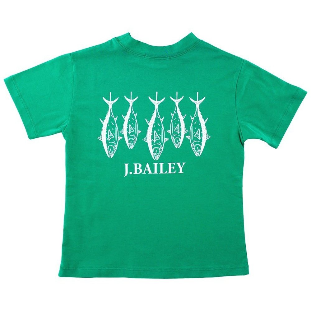 Bailey Boys Toddler Boy Apparel 2 Toddler / Kelly Bailey Boys Fish Logo Tee on Kelly