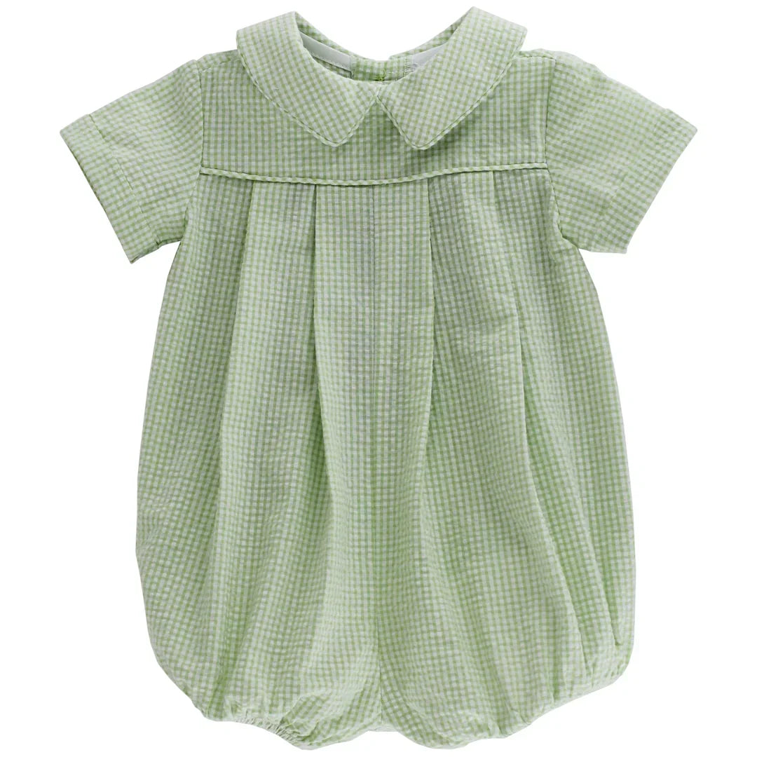 Bailey Boys Grass Seersucker / 3 Mo Bailey Boys Grass Seersucker Boys Dressy Bubble