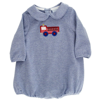 Bailey Boys Little Engine Knit Infant Bubble