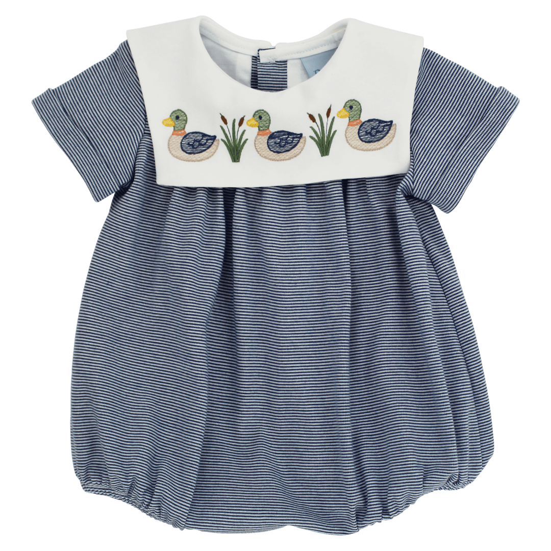 Bailey Boys Boys Playsets Navy / 3 Mo Bailey Boys Marshside Mallards Knit Bubble