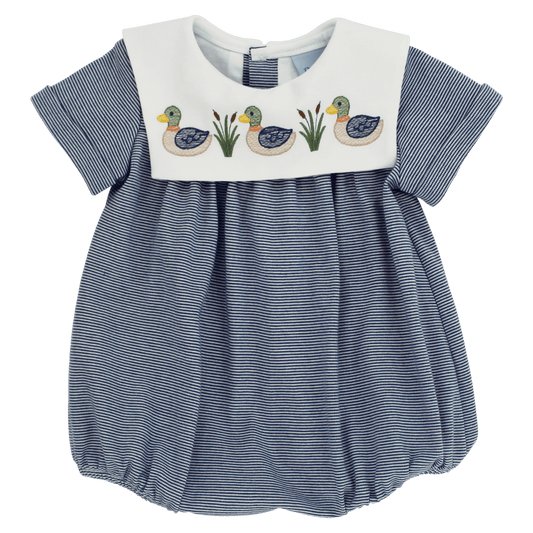Bailey Boys Boys Playsets Navy / 3 Mo Bailey Boys Marshside Mallards Knit Bubble