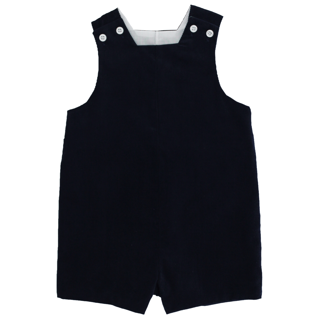 Bailey Boys Infant Boy Navy / 12 Mo Bailey Boys Navy Cord John John with Tabs