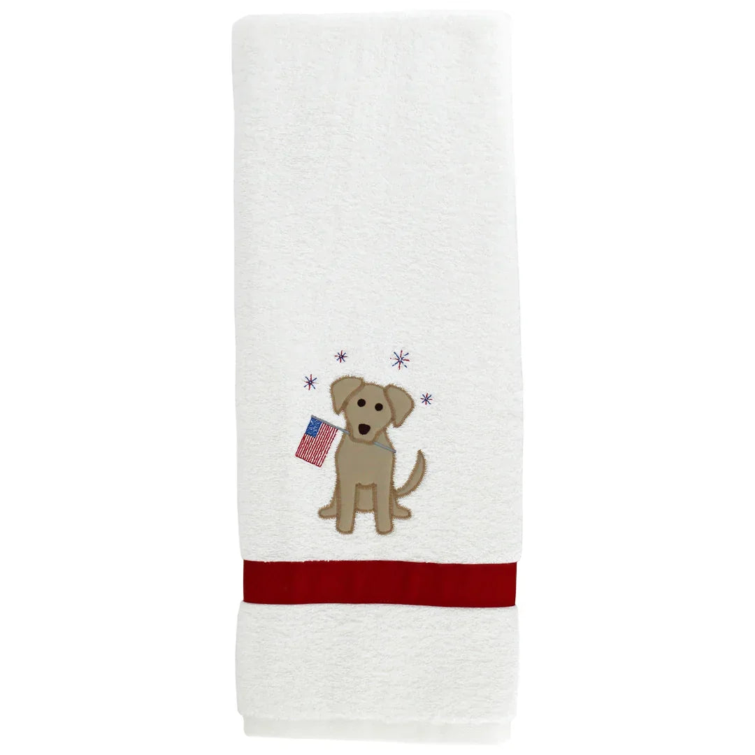Bailey BoysBailey Boys Patriotic Pup Beach TowelBabysupermarket