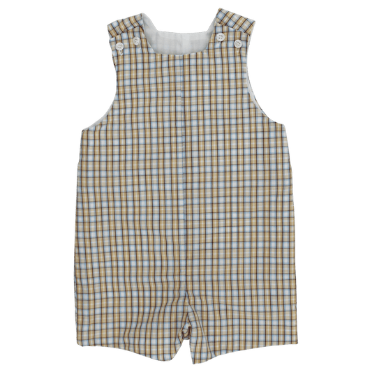 Bailey Boys Infant Boy Pecan Plaid / 12 Mo Bailey Boys Pecan Plaid with Bison John John