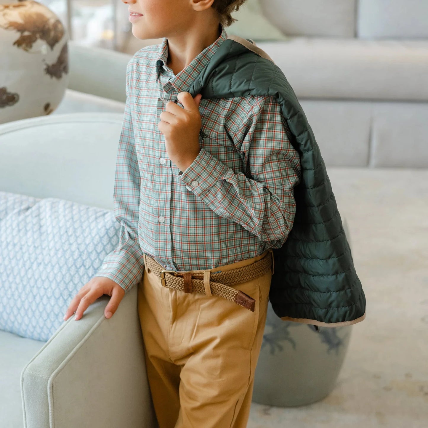 Bailey Boys Performance Button Down - Jingle