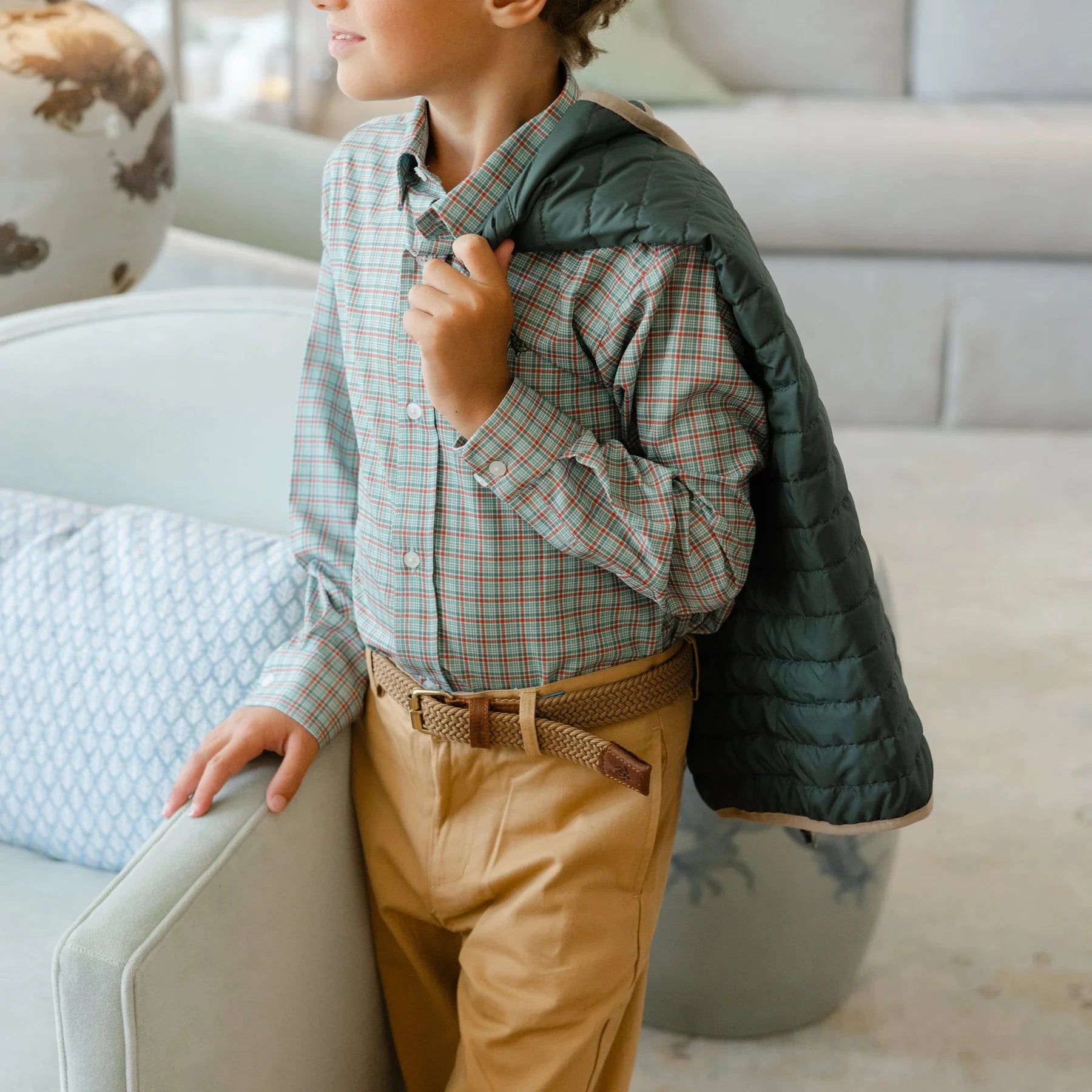Bailey Boys Performance Button Down - Jingle