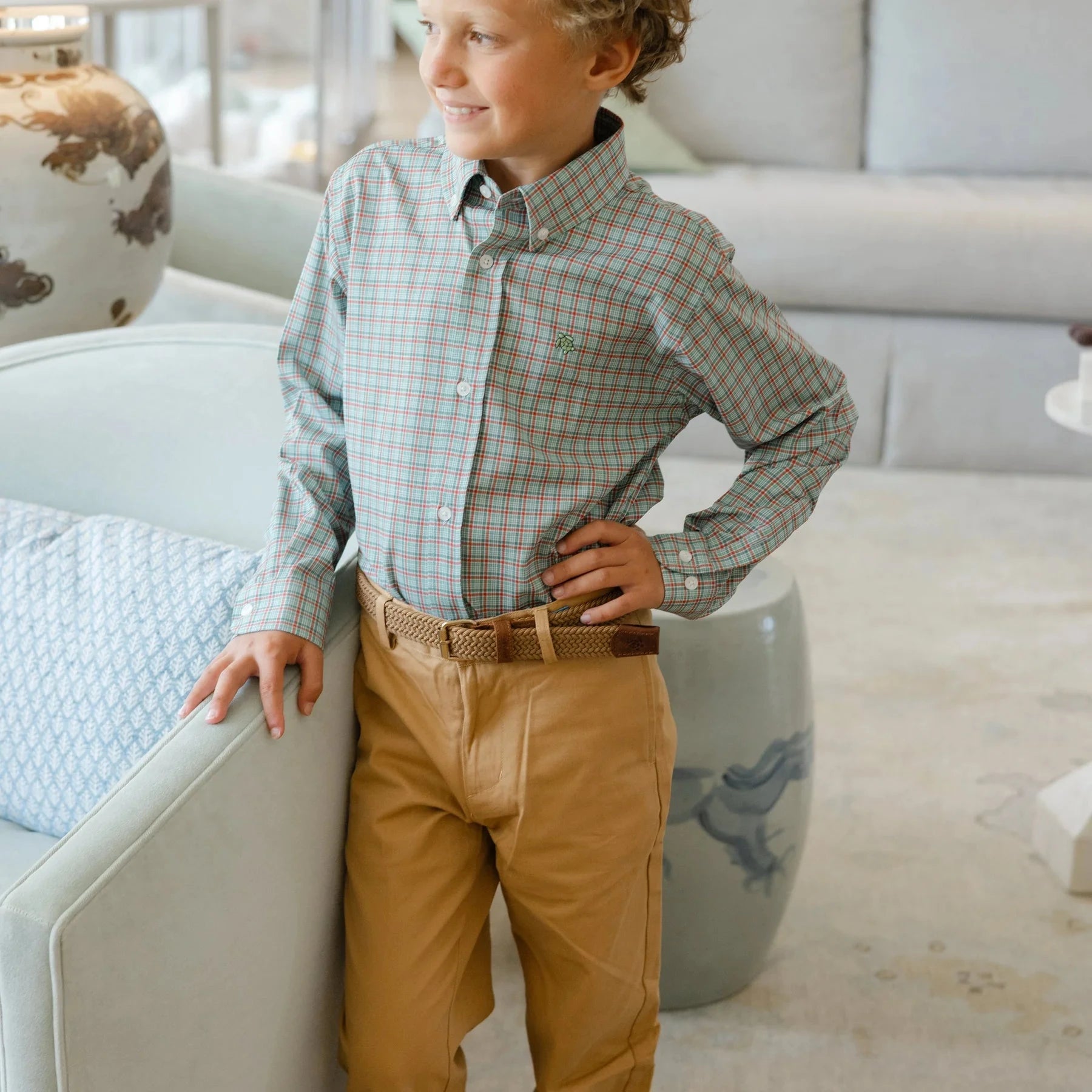 Bailey Boys Performance Button Down - Jingle