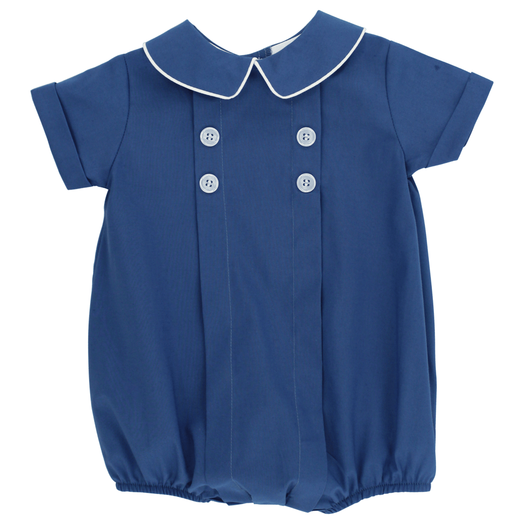 Bailey Boys Infant Boy Posh Posies / 3 Mo Bailey Boys Posh Posies with Cornflower Dressy Bubble