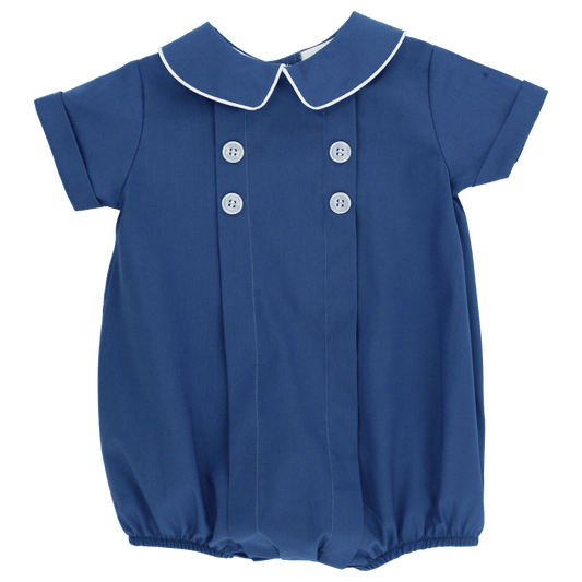 Bailey Boys Infant Boy Posh Posies / 3 Mo Bailey Boys Posh Posies with Cornflower Dressy Bubble