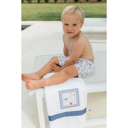 Bailey Boys Sailing Seagulls Swim Trunk