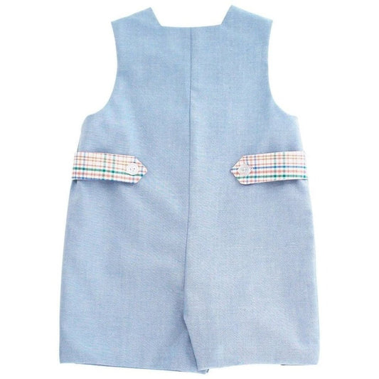 Bailey Boys Sandstone with Chambray Jon Jon babysupermarket