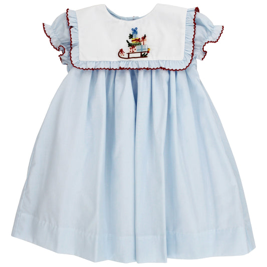 Bailey Boys Infant Boy Blue / 3 Mo Bailey Boys Santa's Sleigh Float