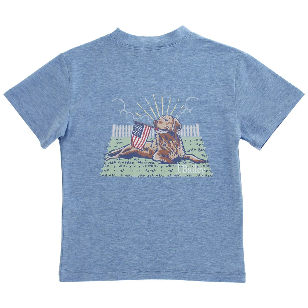Bailey BoysBailey Boys Short Sleeve Logo Tee - RetrieverBabysupermarket