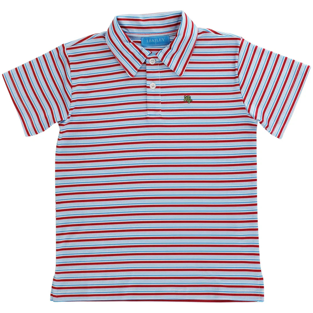 Bailey Boys Short Sleeve Performance Polo - Biltmore