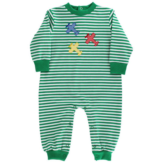Bailey Boys Tiny Tailwinds Knit Romper