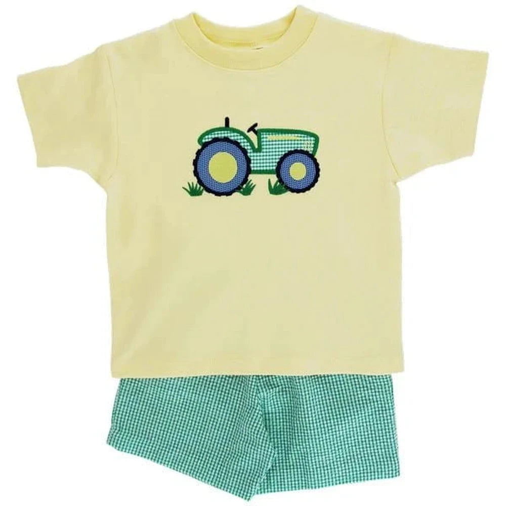 Bailey Boys Tractor Short Set babysupermarket