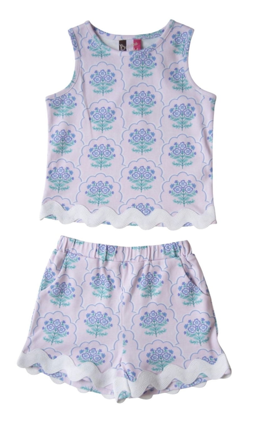Banana SplitBanana Split Abigail Short Set - Fancy Me FloralBabysupermarket