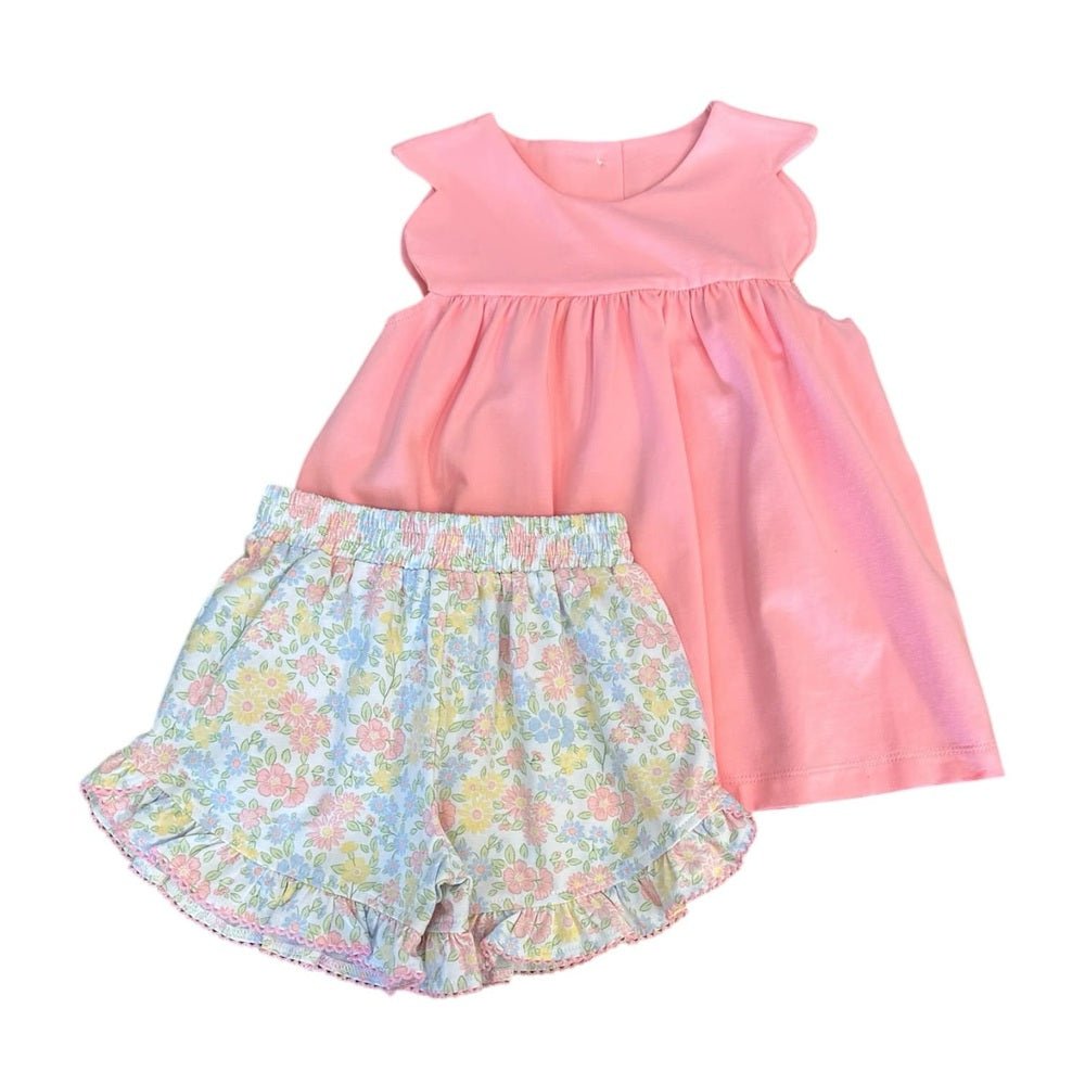 Banana Split Girls Apparel Spring Medley / 2 Toddler Banana Split Spring Medley Short Set