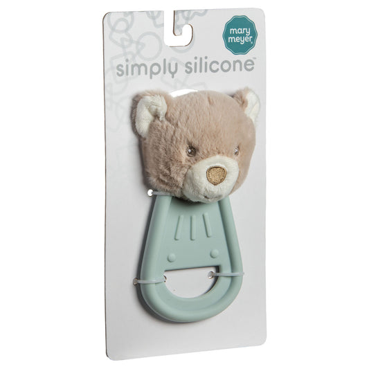 Mary Meyer Simply Silicone Character Teddy Teether