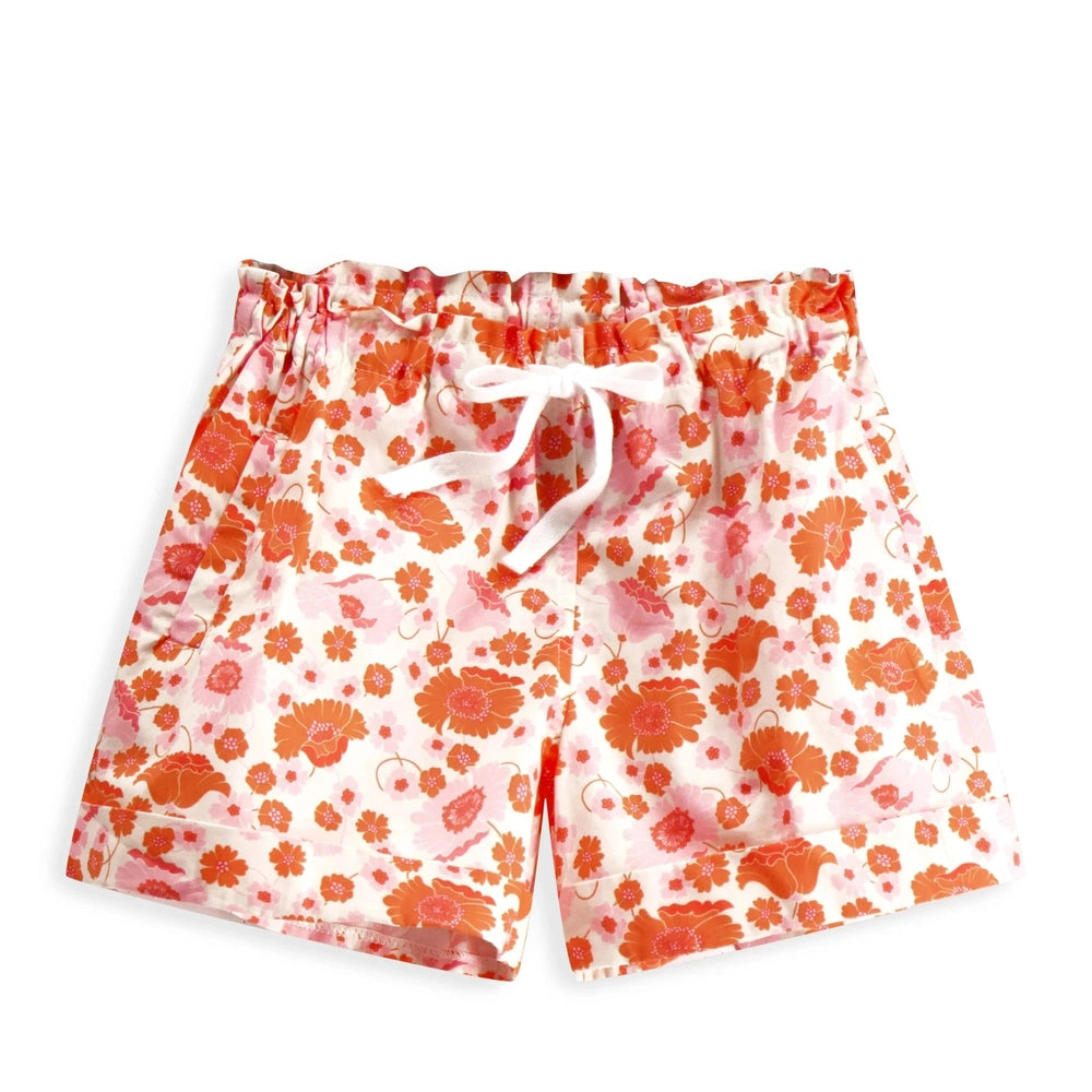 Bella Bliss Girls Mimi Short - Pink Daisy Floral