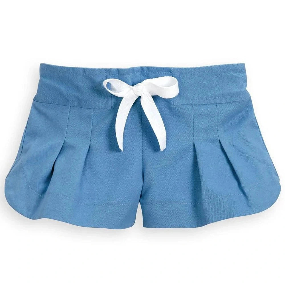 Bella Bliss Girls Whitley Short - Blue Twill