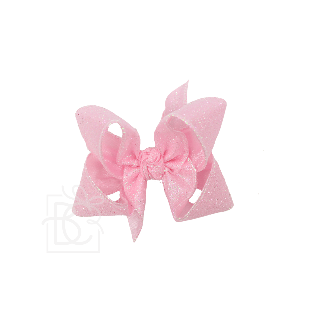 Beyond CreationsBeyond Creations Glitter Metallic Hair Bows - LargeBabysupermarket