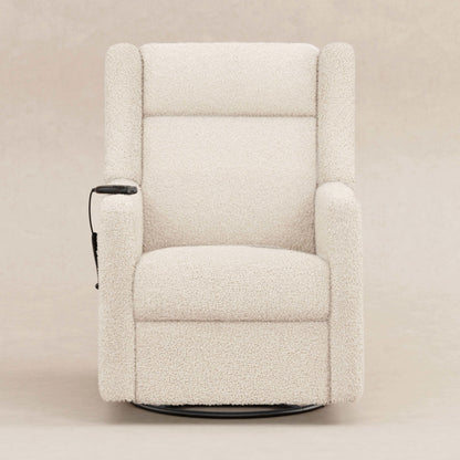 Babyletto Kiwi Deluxe Power Recliner & Swivel Glider with Heat and Massage