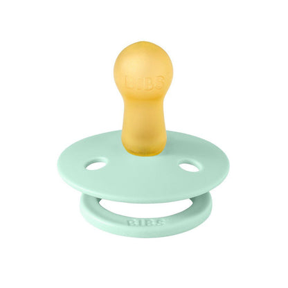 Bibs 2PK Colour Pacifier 0+Months Size 1 - Nordic Mint/Forest Lake