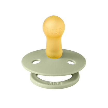 Bibs 2PK Colour Pacifier 6-18 Months Size 2 Sage/Cloud