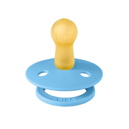 Bibs 2PK Studio Collection Colour Pacifier 0+Months Size 1 - Bumblebee Breeze/Petrol