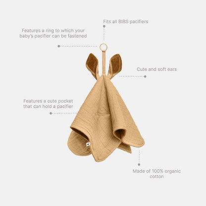 Bibs Cuddle Cloth Kangaroo Sage